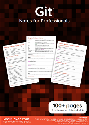 Git Notes for Professionals