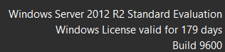 Windows Server 2012 R2 Evaluation