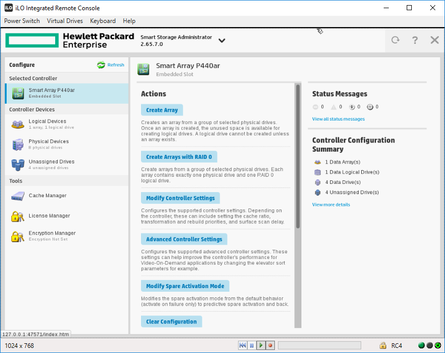 Hp smart storage administrator ssa windows