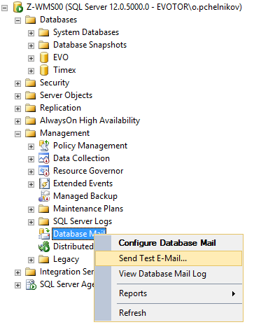 database mail