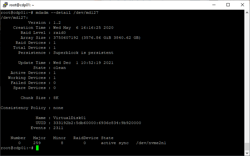 Dev detail. Linux MD Raid 10. Mdadm замена диска. Raid массив не видит один диск. Mdadm.