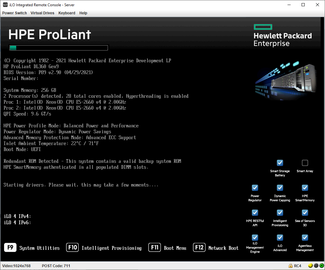 Cache module status failed hp proliant что это