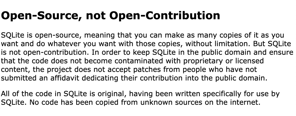 sqlite