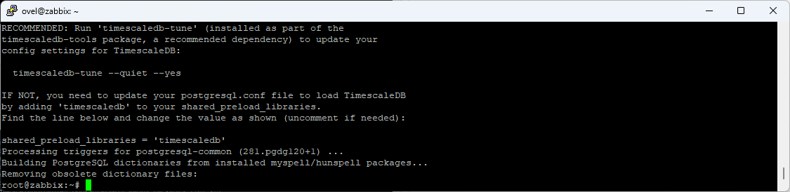 timescaledb