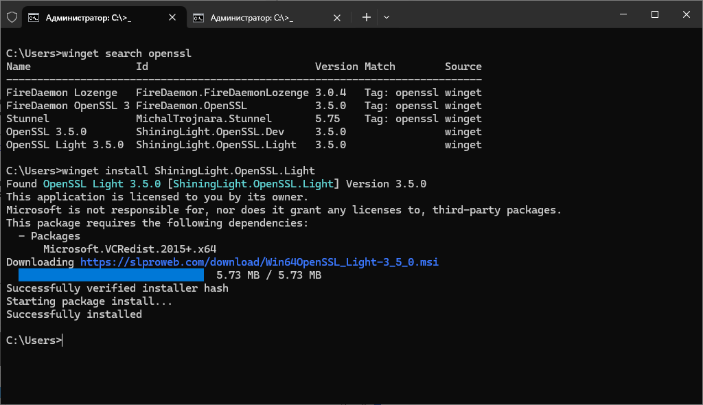 openssl
