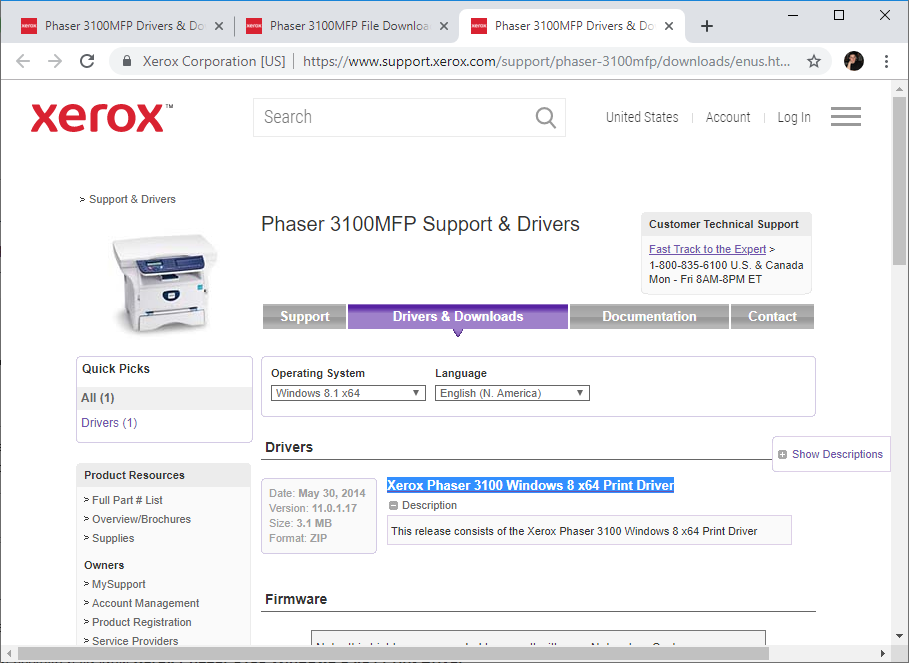Xerox phaser 3100 mfp драйвер windows 10 сканер не сканирует