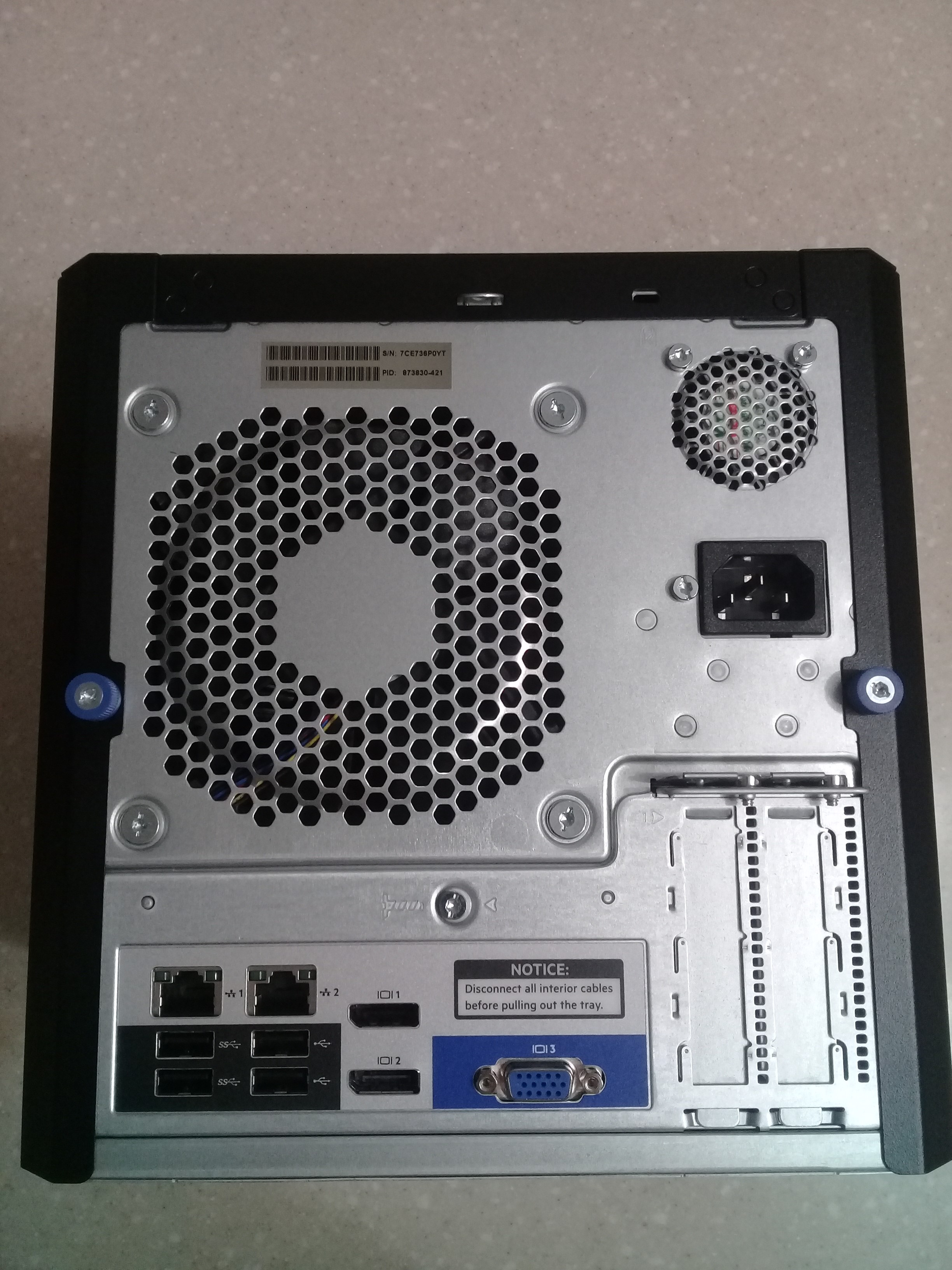 Фотообзор HPE ProLiant MicroServer Gen10 | internet-lab.ru