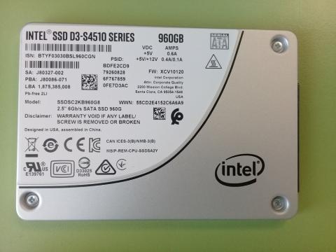 SSD 960GB Intel D3-S4510 Series SSDSC2KB960G8 | internet-lab.ru